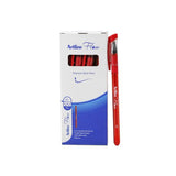 12 x Artline Flow Premium Stick Pens - Red
