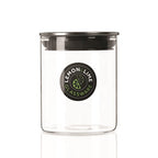 3 Pack x Lemon & Lime Glass Jar With Stainless Steel Lid