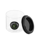 3 x Lemon & Lime Glass Jar With Stainless Steel Lid