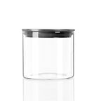 3 x Lemon & Lime Glass Jar With Stainless Steel Lid