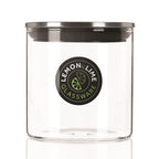 3 Pack x Lemon & Lime Glass Jar With Stainless Steel Lid