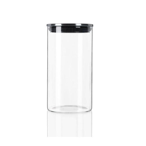 3 Pack x Lemon & Lime Glass Jar With Stainless Steel Lid
