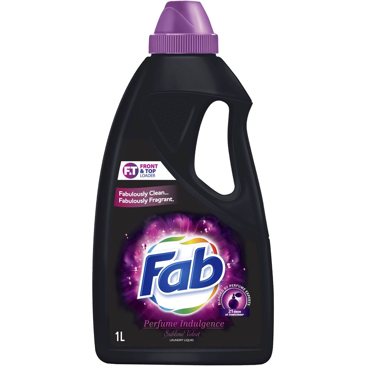 Fab Sublime Velvet Front & Top Loader Liquid 1L