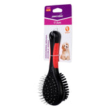Paws & Claws Double-Sided Grooming Pet Brush - 17.5cm