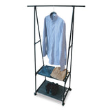Boxsweden Wardrobe Garment/Clothes Rack with Wheels - 156x55x42cm