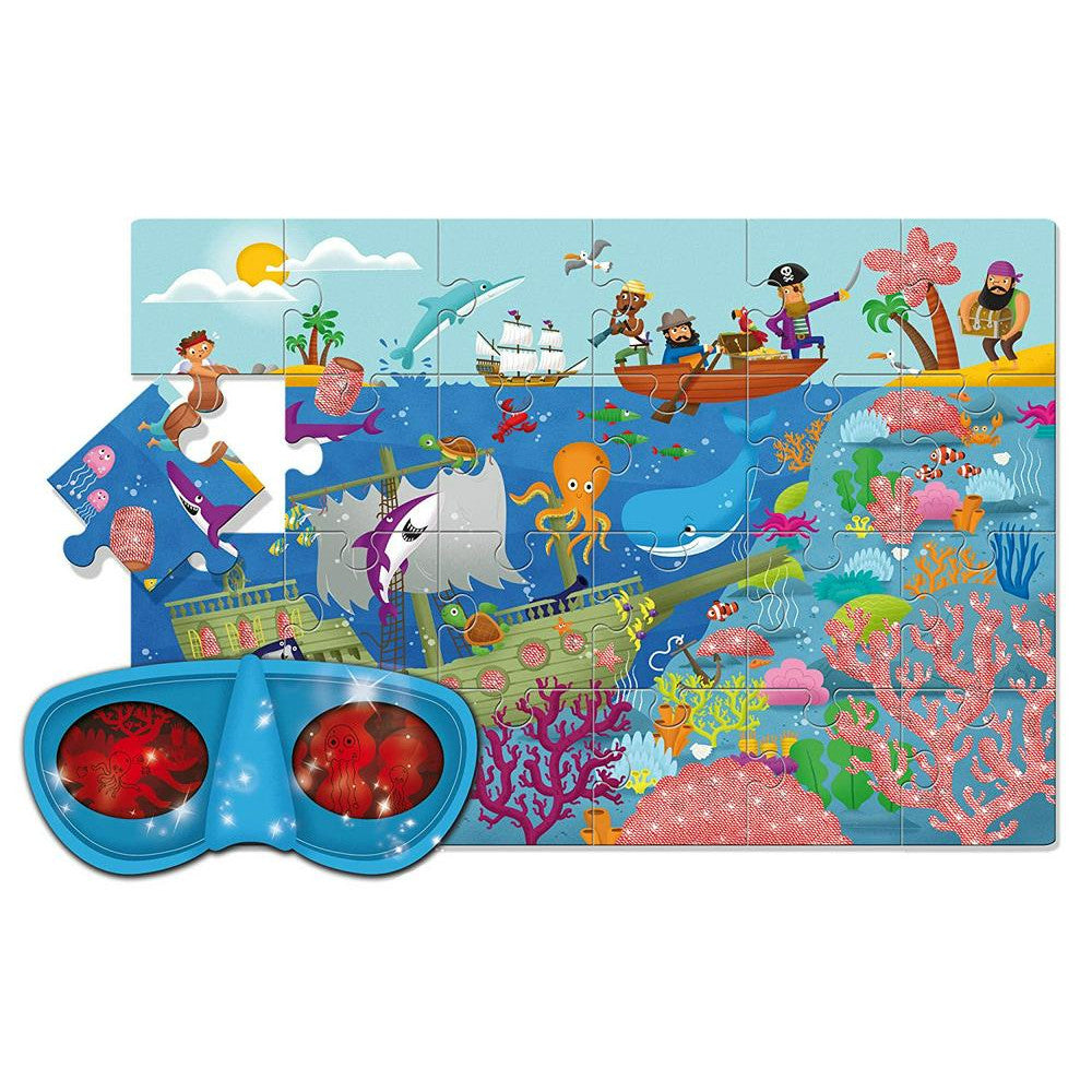Ludattica THE SEA Secret Puzzle 3+