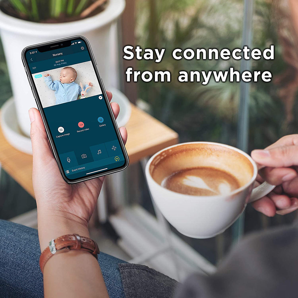 Motorola 2.8" Wifi Baby Video Monitor (MBP667CONNECT)
