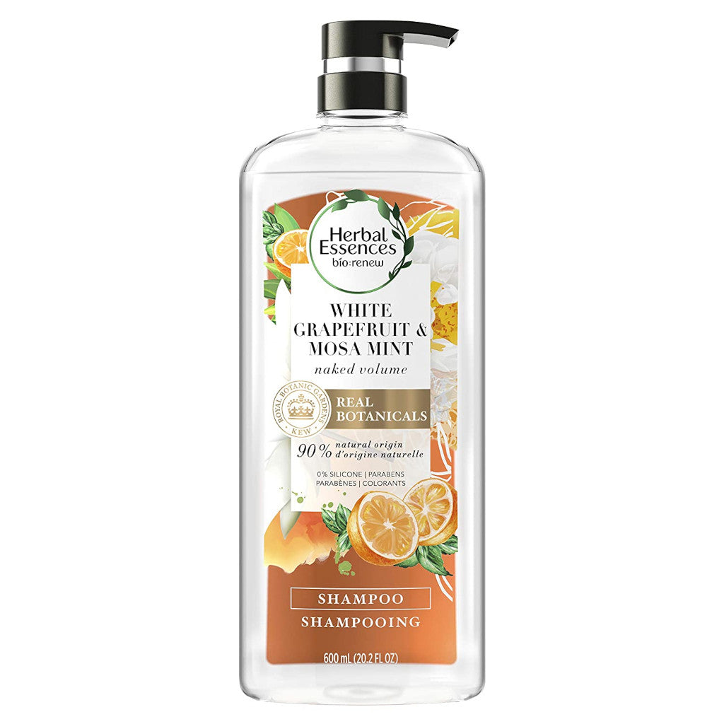 Herbal Essences Bio Renew White Grapefruit & Mosa Mint Shampoo - 600ml