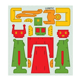 Robots to Make and Decorate: 6 Cardboard Model Robots