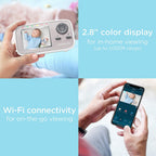 Motorola 2.8" Wifi Baby Video Monitor (MBP667CONNECT)
