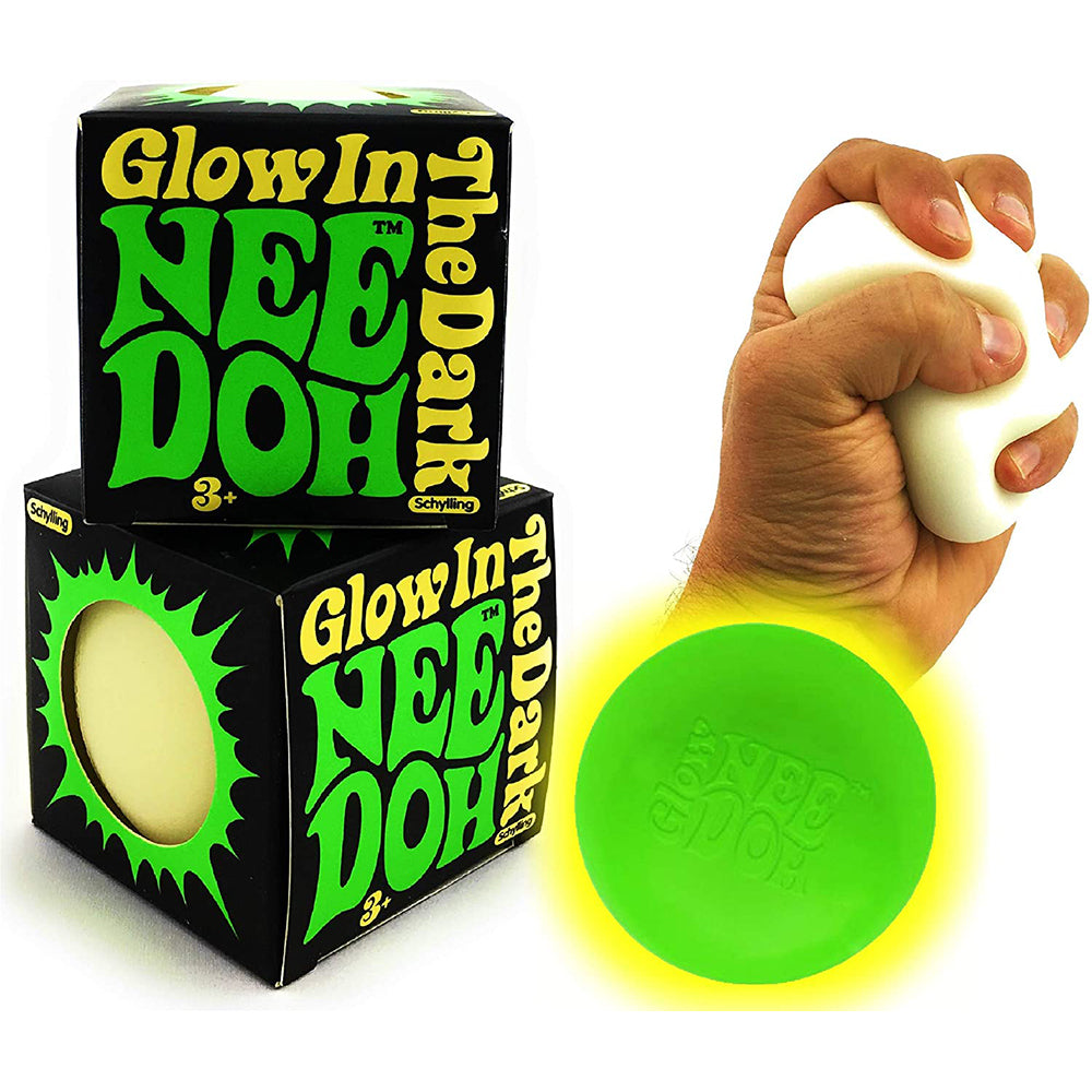 Schylling Nee Doh Glow In The Dark Stress Ball