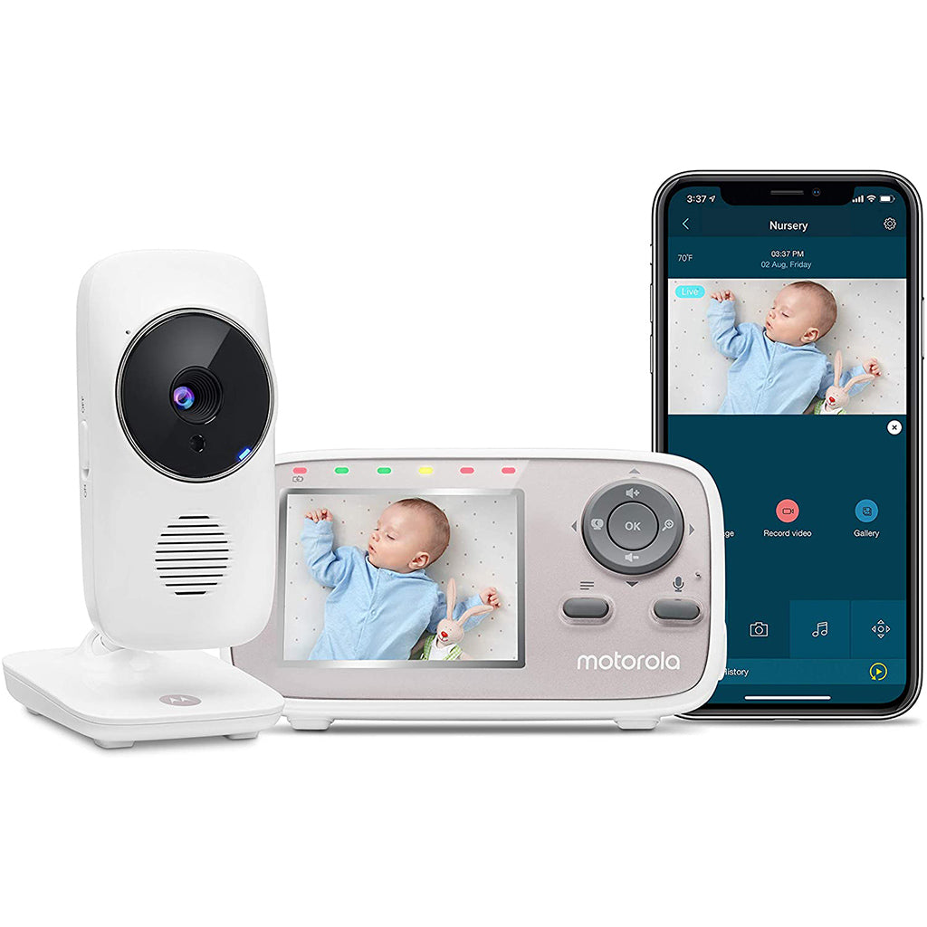 Motorola 2.8" Wifi Baby Video Monitor (MBP667CONNECT)