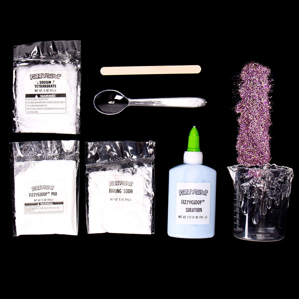 Make Your Own Confetti Fizzy Gloop Slime