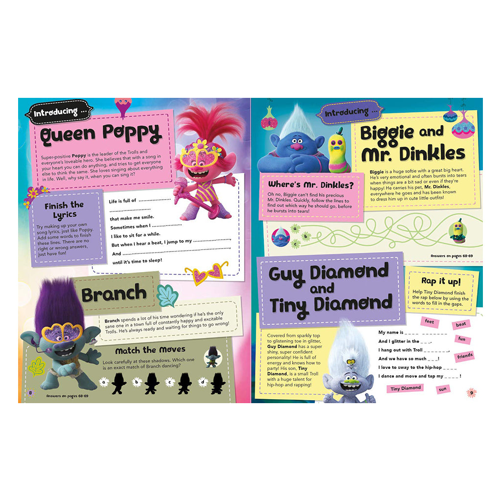 Trolls Annual 2021 Hardcover Book
