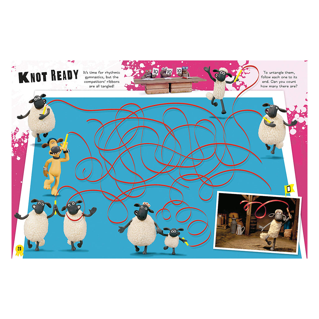Shaun the Sheep - Championsheep Games: A Sporting Sticker Activity Book