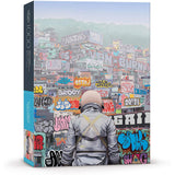 1000 Piece Jigsaw Puzzle - Graffiti City by Scott Listfield