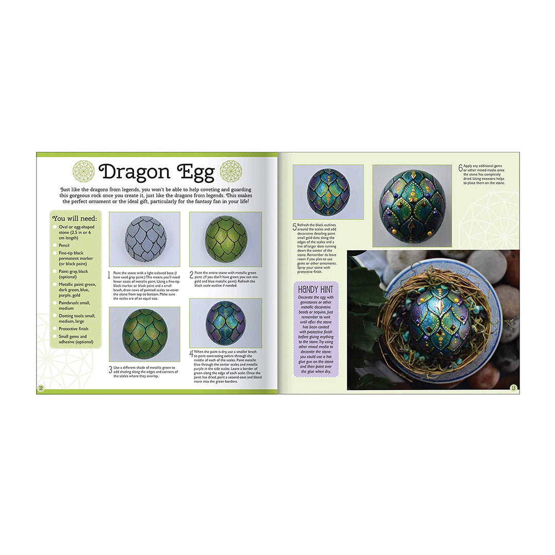 Metallic Rock Painting Box Set