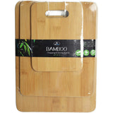 Bamboo Chopping & Serving Boards Set of 3