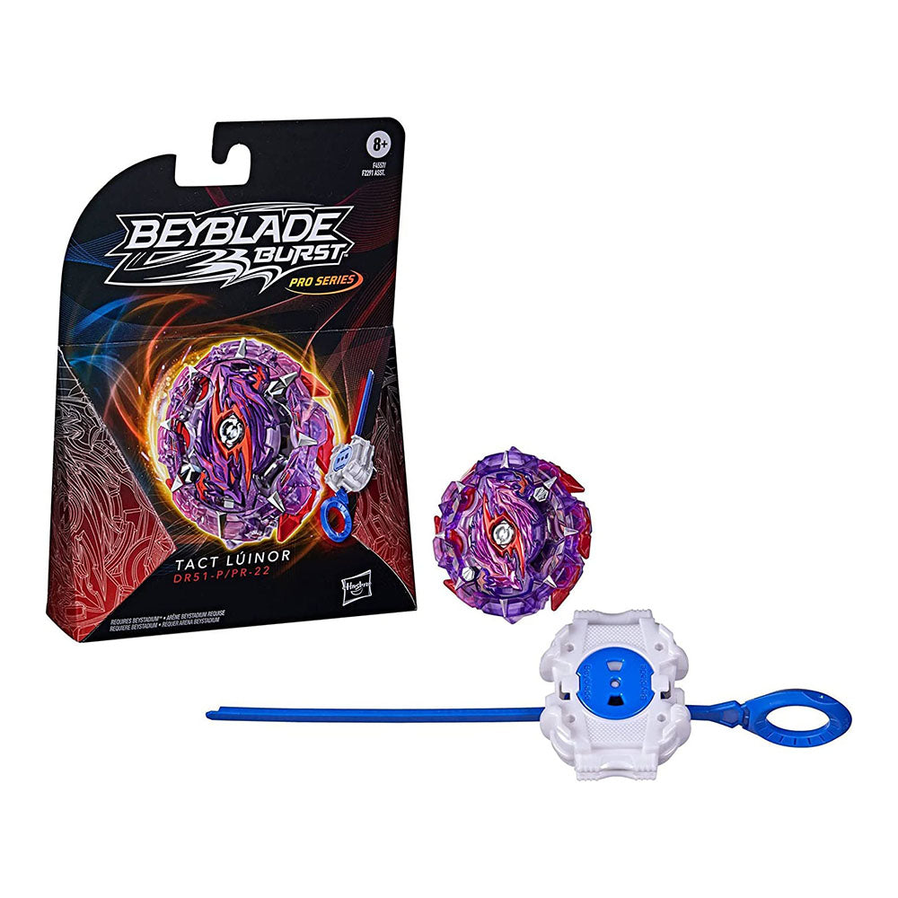 Beyblade Burst Pro Series Starter Pack Tact Lúinor Spinning Top