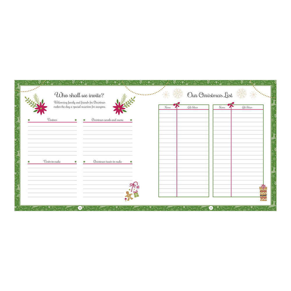 Our Christmas Memories: Record Book