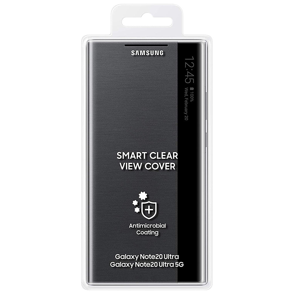 Samsung Galaxy Note 20 Ultra Clear View Protective Cover - Black
