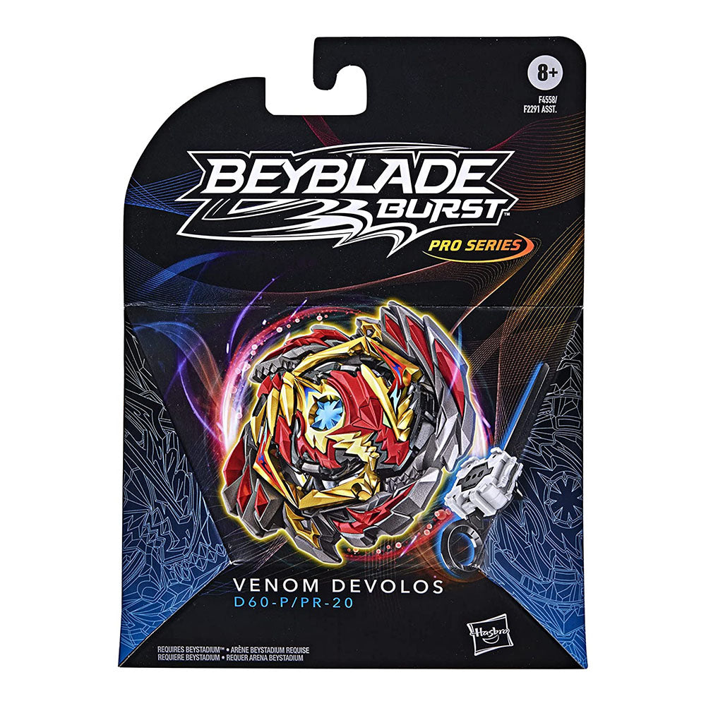 Beyblade Burst Pro Series Starter Pack Venom Devolos Spinning Top