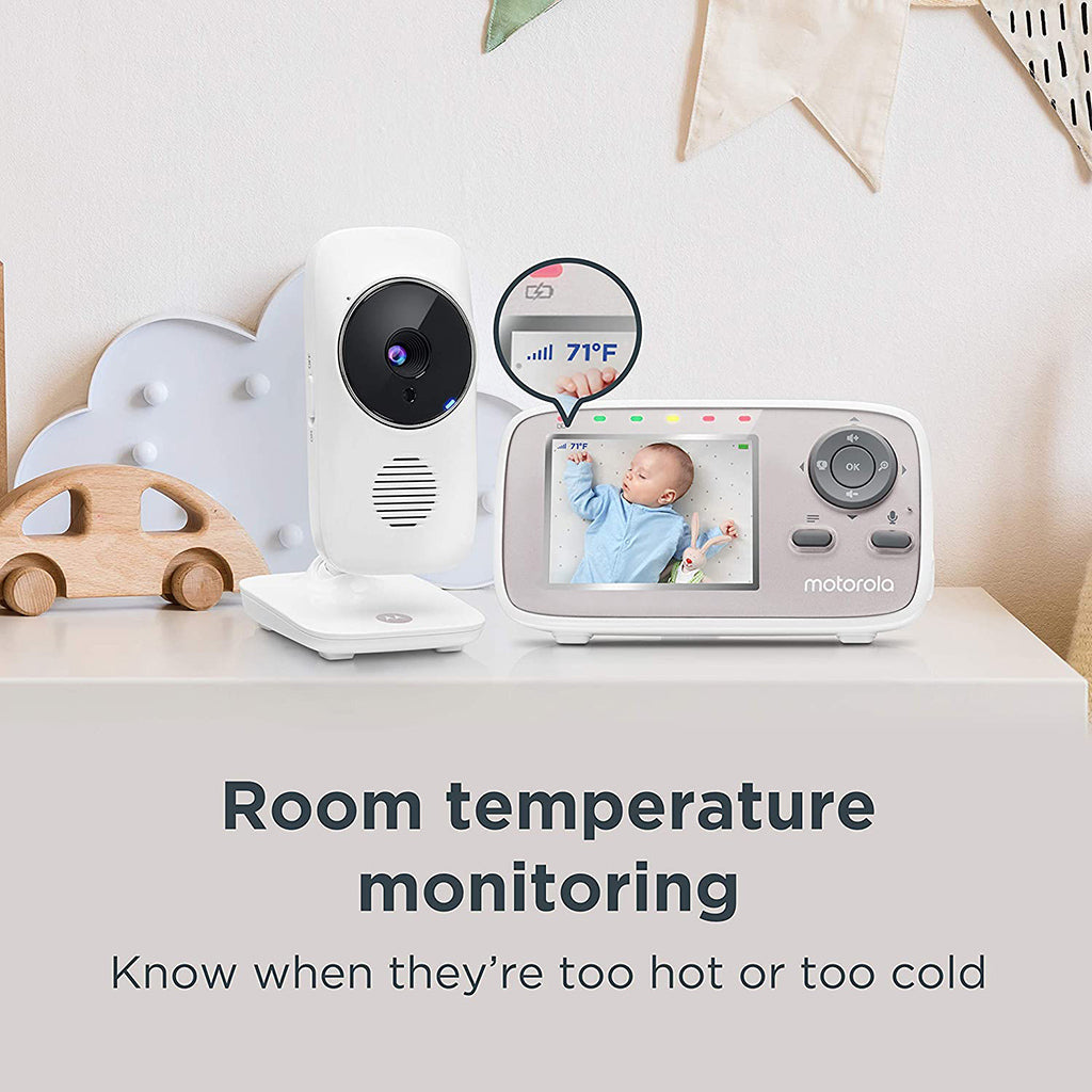 Motorola 2.8" Wifi Baby Video Monitor (MBP667CONNECT)