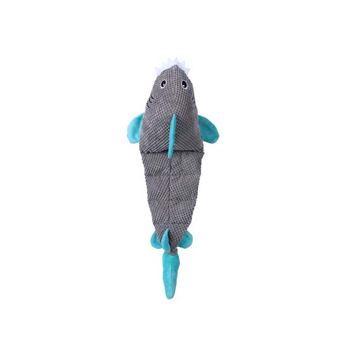 Paws & Claws Aquatic Animals Giant Shark Squeaky Plush