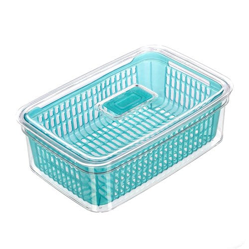 Boxsweden Crystal Plastic Vegetable Storer Fridge Container 4.7L