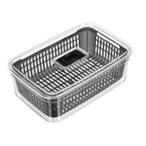 Boxsweden Crystal Plastic Vegetable Storer Fridge Container 4.7L