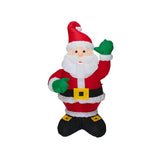 Inflatable LED Standing Santa Claus Christmas Decoration - 1.35m