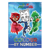 PJ Masks Colour By Number