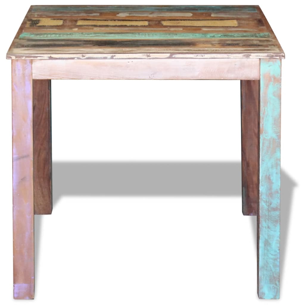 Dining Table Solid Reclaimed Wood 80x82x76 Cm