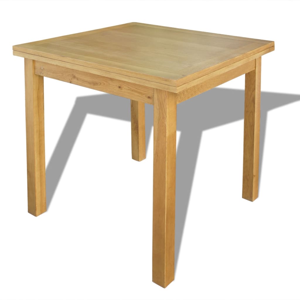 Extendable Table Oak 170x85x75 Cm