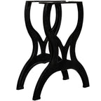 Dining Table Legs 2 Pcs X-frame Cast Iron