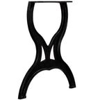 Dining Table Legs 2 Pcs X-frame Cast Iron