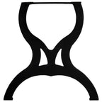 Dining Table Legs 2 Pcs X-frame Cast Iron