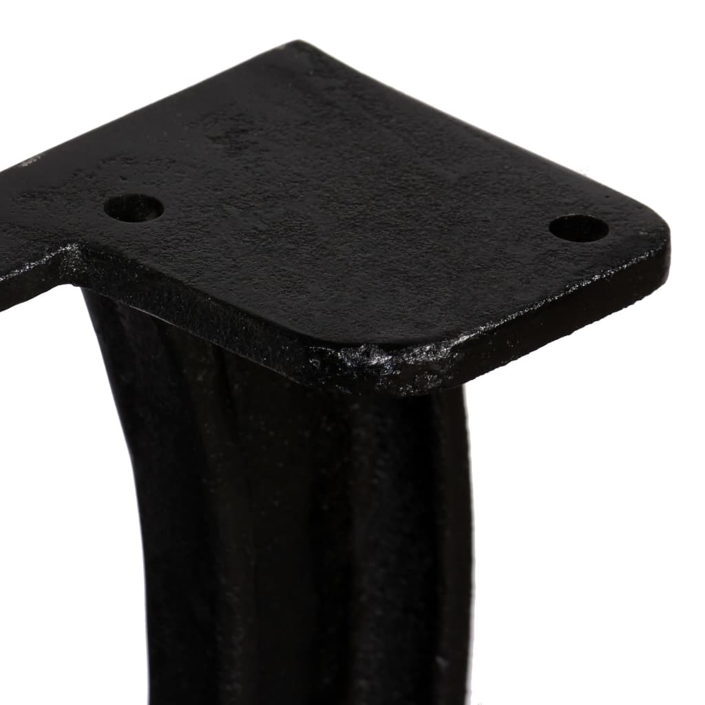 Dining Table Legs 2 Pcs X-frame Cast Iron