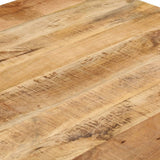 Dining Table Solid Mango Wood 82x80x76 Cm