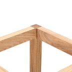 Umbrella Stand Solid Walnut Wood 18x18x50 Cm