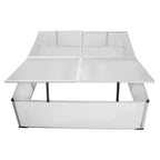 Cold Frame 4 Lids 108x41x110 Cm
