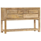 Sideboard 120x30x75 Cm Solid Mango Wood