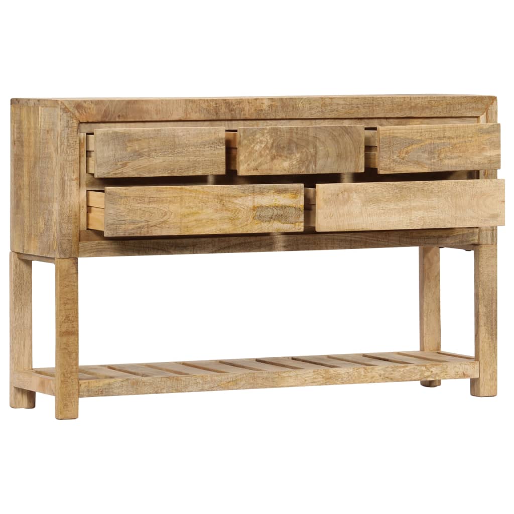 Sideboard 120x30x75 Cm Solid Mango Wood