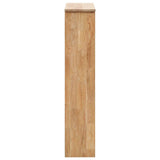 Shoe Storage Cabinet 55x20x104 Cm Solid Walnut Wood