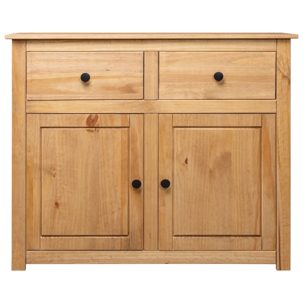 Sideboard 93x40x80 Cm Solid Pinewood