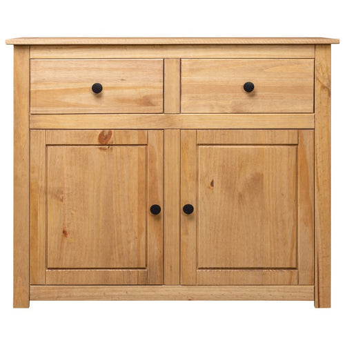 Sideboard 93x40x80 Cm Solid Pinewood