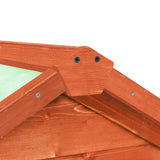 Rabbit Hutch 140x63x120 Cm Solid Firwood