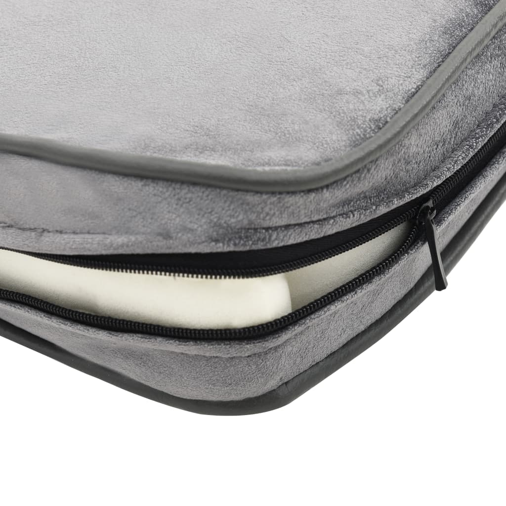 Dog Sofa Grey 72x45x30 Cm Plush