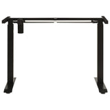 Electric Motorised Standing Desk Frame Height Adjustable Black