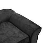 Dog Sofa Dark Grey 72x45x30 Cm Plush